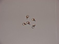 KARABIN KOPČA SREBRNA BOJA 10mm 5KOM