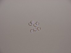 ALKICE SREBRNE BOJE 8mm 20KOM