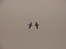 METALNI PRIVJESAK KRIŽ 16mm