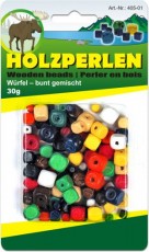 PERLE DRVENE 30g. KOCKASTE