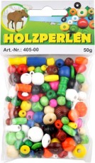 PERLE DRVENE 50g. RAZNI OBLICI