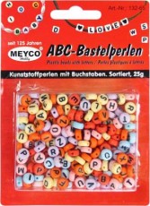 PERLE PLASTIČNE 25g. ABECEDA