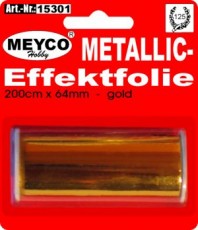 METALNA FOLIJA ZLATNA 200cm X 64mm