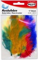 PERJE ZA DEKORACIJU 17/1 RAZNE BOJE