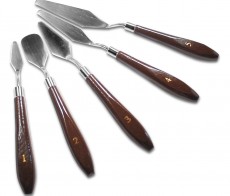 SLIKARSKE ŠPAHTLE SET 5/1